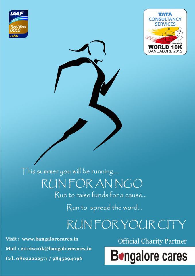 Run for a cause.  Support Akshara in TCS 10k Run